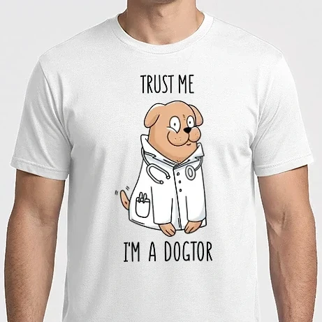 Férfi Imperial póló - Bízz bennem Dogtor vagyok