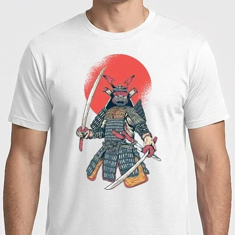 Férfi Imperial póló - Vintage Samurai Keleti harcművészet póló