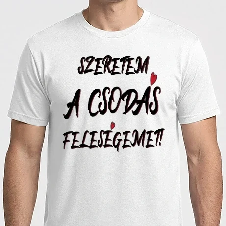 Férfi Imperial póló - Szeretem a feleségem