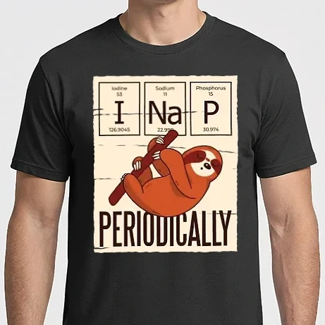 Férfi Imperial póló - I NaP Periodically Lajhár póló