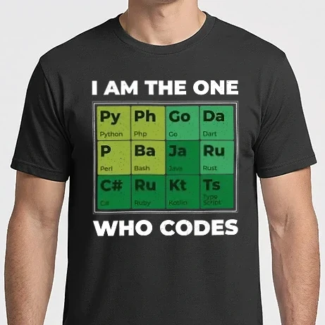 Férfi Imperial póló - I am the one who codes vicces programozó póló
