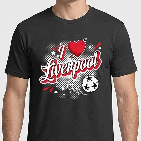 Férfi Imperial póló - Popart Liverpool