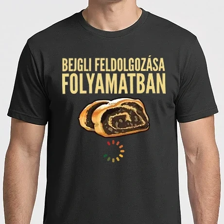 Férfi Imperial póló - bejgli feldolgozása folyamatban
