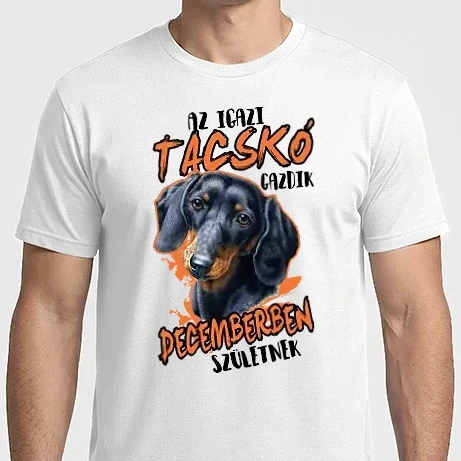 Férfi Imperial póló - Tacskó Decemberben