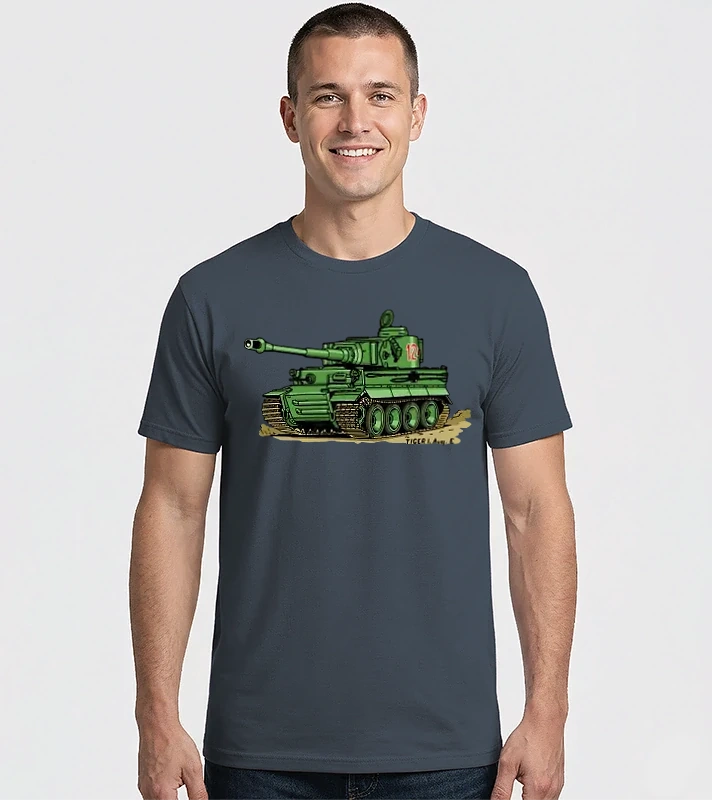 Tigris tank (zöld) – Férfi Imperial póló