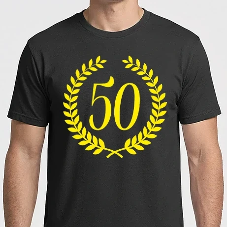 Férfi Imperial póló - Szülinap 50