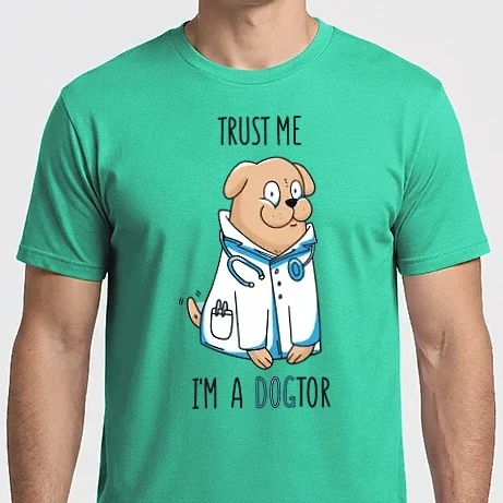 Férfi Imperial póló - Kutya doki - DOGtor