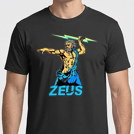 Férfi Imperial póló - Görög isten - Zeus