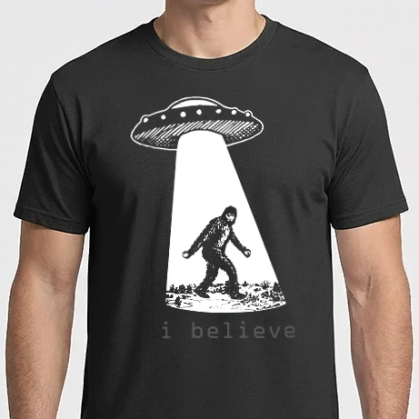 Férfi Imperial póló - Ufo és Jeti or bigfoot I believe