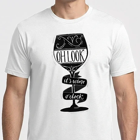 Férfi Imperial póló - Wine O'clock