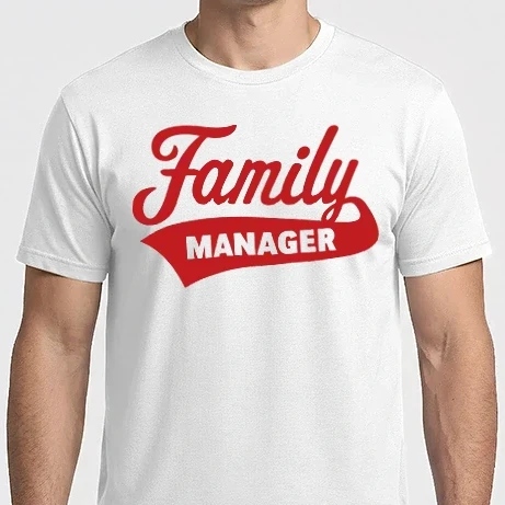 Férfi Imperial póló - familymanager piros