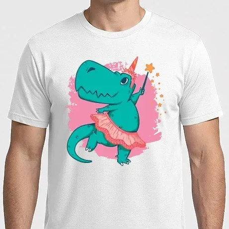 Férfi Imperial póló - T-rex Balerina