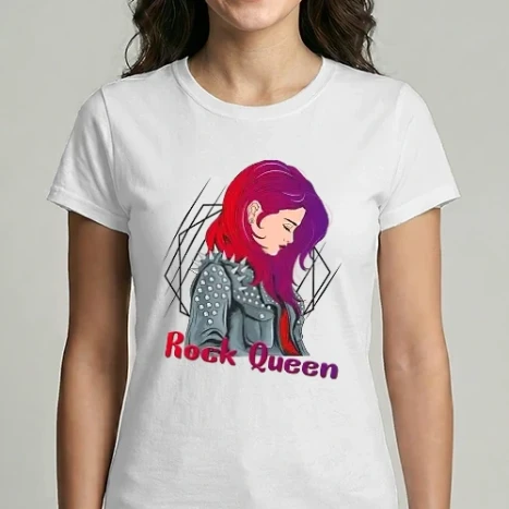 Női Imperial póló - Rock queen 