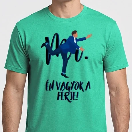 Férfi Imperial póló - Mr. Én vagyok a férje!