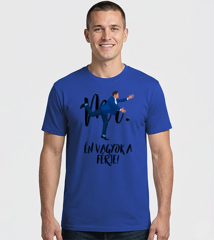Mr. Én vagyok a férje! – Férfi Imperial póló