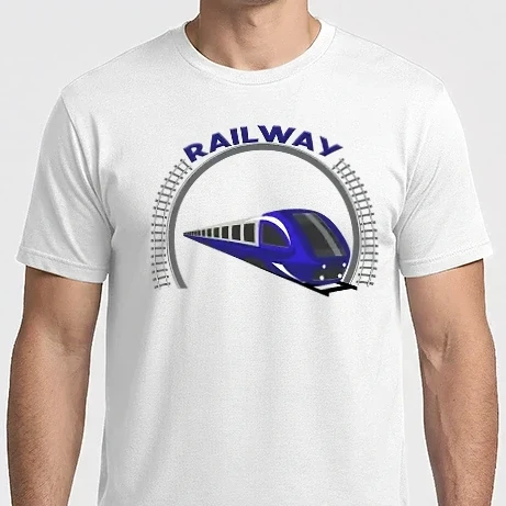 Férfi Imperial póló - Railway - Vonat