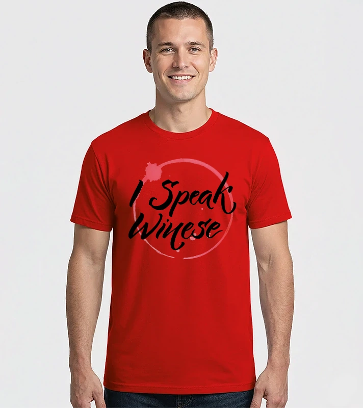I Speak Wines – Férfi Imperial póló