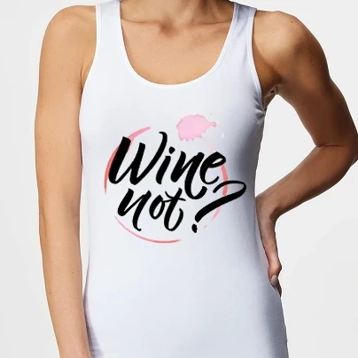 Női top - Wine not?