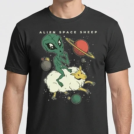 Férfi Imperial póló - Alien Űrben