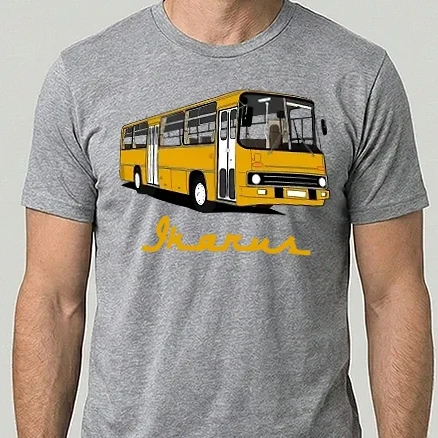 Férfi Alap póló - Busz