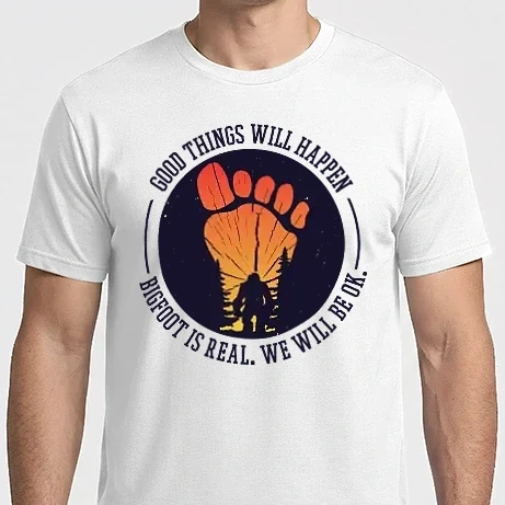 Férfi Imperial póló - Bigfoot is real