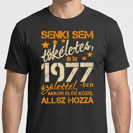 Férfi Imperial póló - Tökéletes 1977