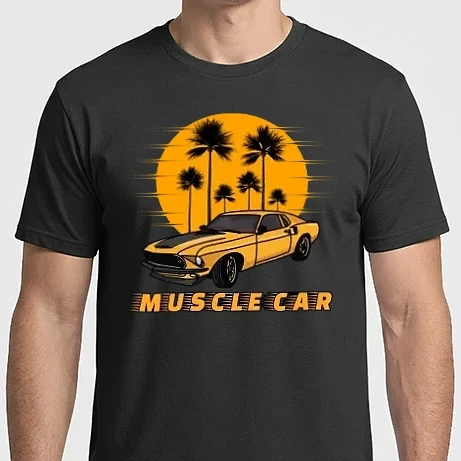 Férfi Imperial póló - MUSCLE CAR