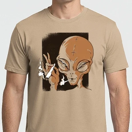 Férfi Imperial póló - Alien smoking