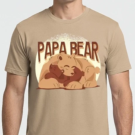Férfi Imperial póló - Papa Bear