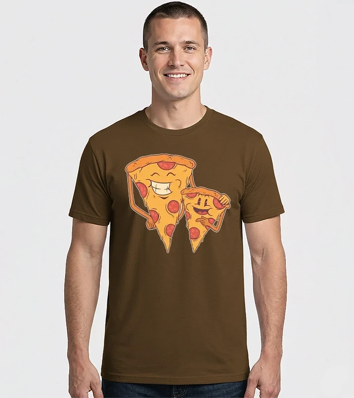 Pizza család – Férfi Imperial póló