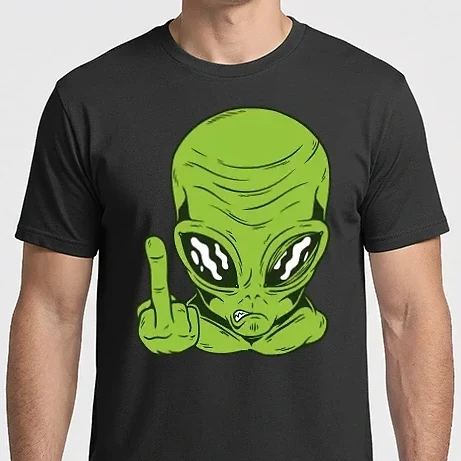 Férfi Imperial póló - Alien bemutat