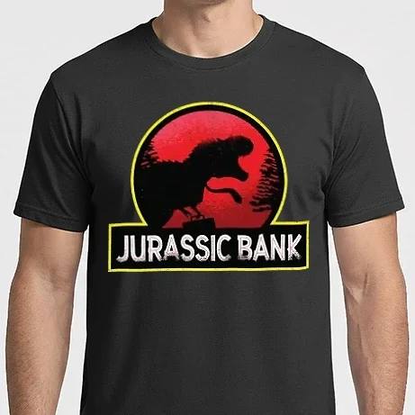 Férfi Imperial póló - Jurassic Bank