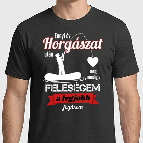 Férfi Imperial póló - Feleségem a legjobb fogásom