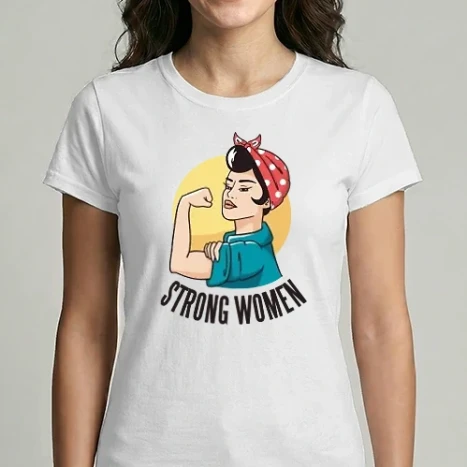 Női Imperial póló - Strong women
