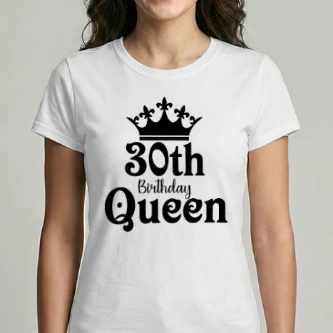 Női Imperial póló - 30th Birthday Queen