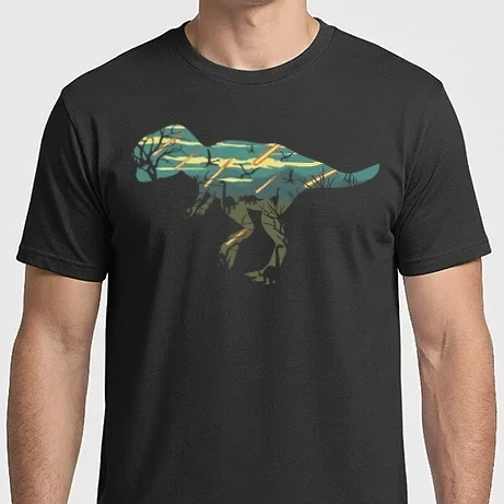 Férfi Imperial póló - T-rex
