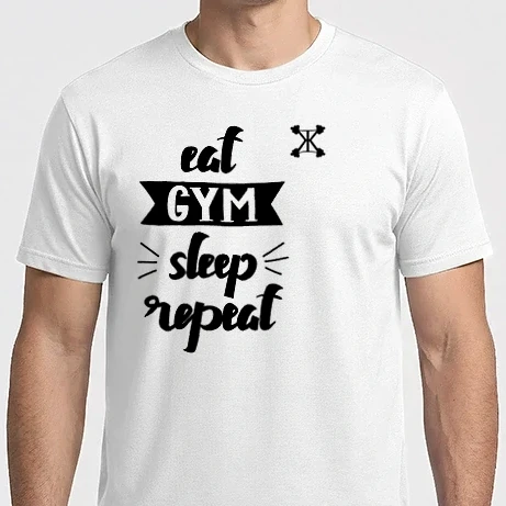 Férfi Imperial póló - EAT-GYM-SLEEP-REPEAT