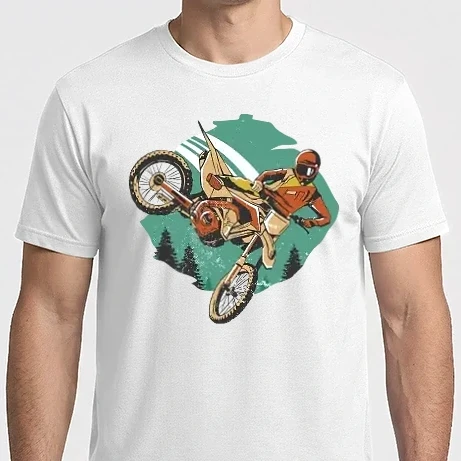 Férfi Imperial póló - Motorcross motoros
