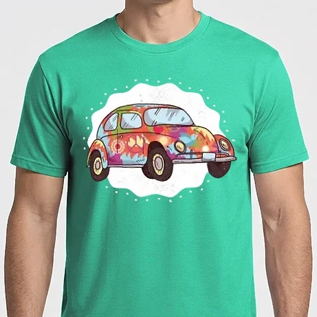 Férfi Imperial póló - Hippi Bogár Volkswagen