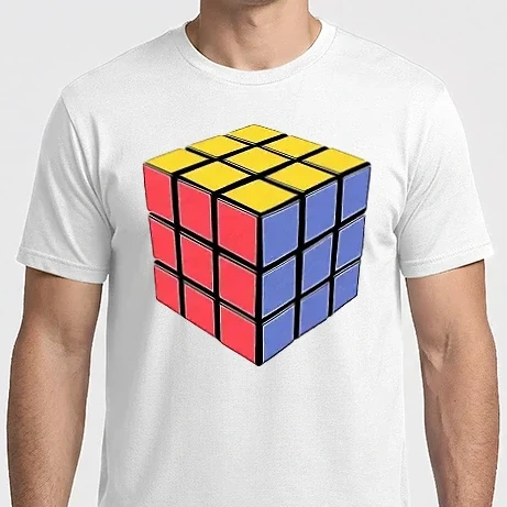 Férfi Imperial póló - Rubik kocka 
