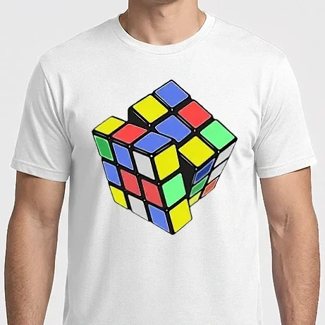 Férfi Imperial póló - Rubik kocka 