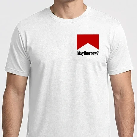 Férfi Imperial póló - Marlboro May I Borrow?