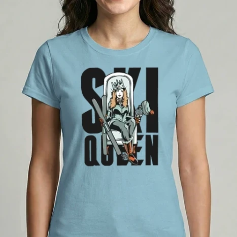 Női Imperial póló - Ski Queen - Sielős Királynő