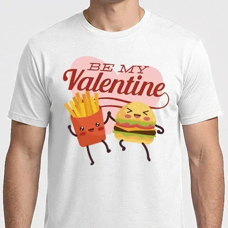 Férfi Imperial póló - Be my Valentine - Légy a szerelmem Valentin napra póló