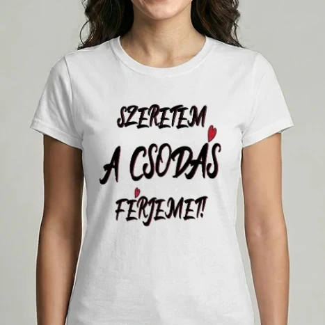 Női Imperial póló - Szeretem a férjemet