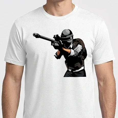 Férfi Imperial póló - PUBG játékos
