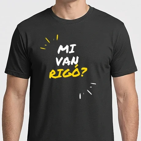Férfi Imperial póló - Mi van Rigó?