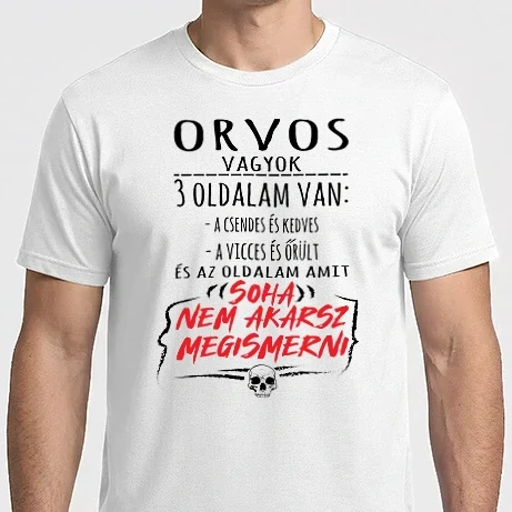 Férfi Imperial póló - 3 oldalam van - orvos