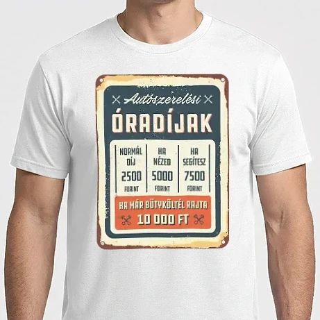 Férfi Imperial póló - Autószerelő óradíjak