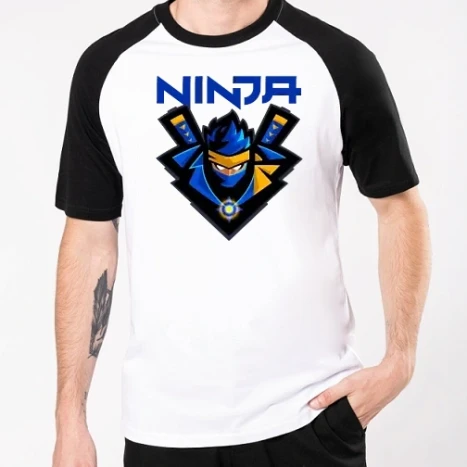 Férfi Baseballpóló - Fortnite ninja